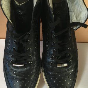 Versace Medusa Leather Sneakers